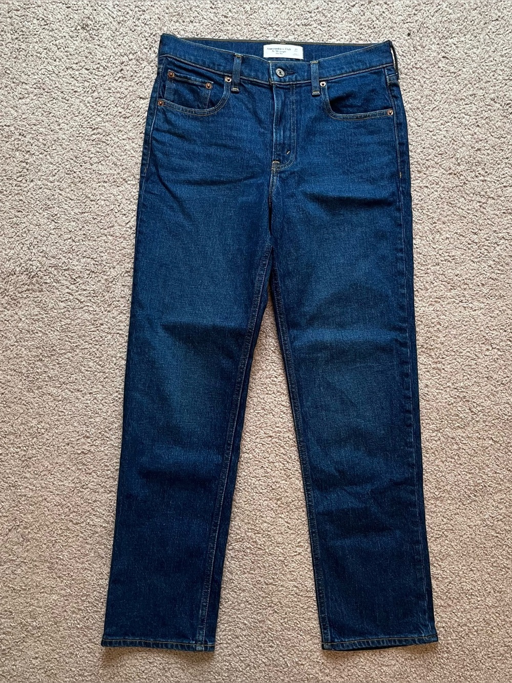 Abercrombie and Fitch The '90s Straight Mid Rise Jeans Womens Size 27 Short